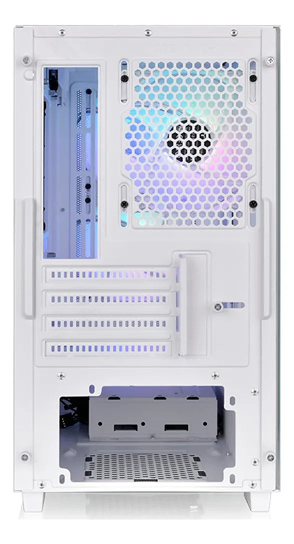 Caja M-atx Thermaltake Versa H16 Tg Argb + Fuente 650w Color Blanco