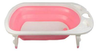 Bañera Para Bebé Plegable Rosa Bañera Plegable