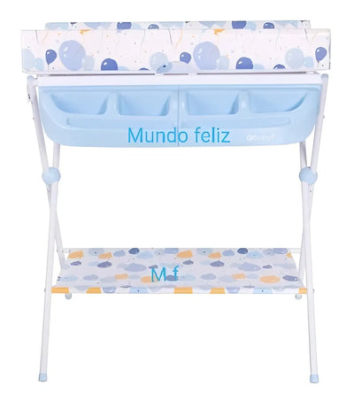 Bañeras Para Bebe Recien Nacidos Multifuncional Organizadore Color Rosa Globos