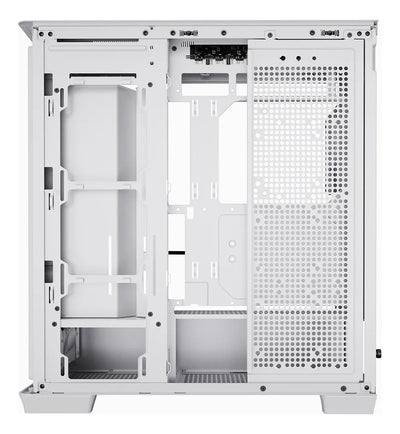 Chasis Gabinete Gamer Apnx C1 Blanco X4 Fan Argb