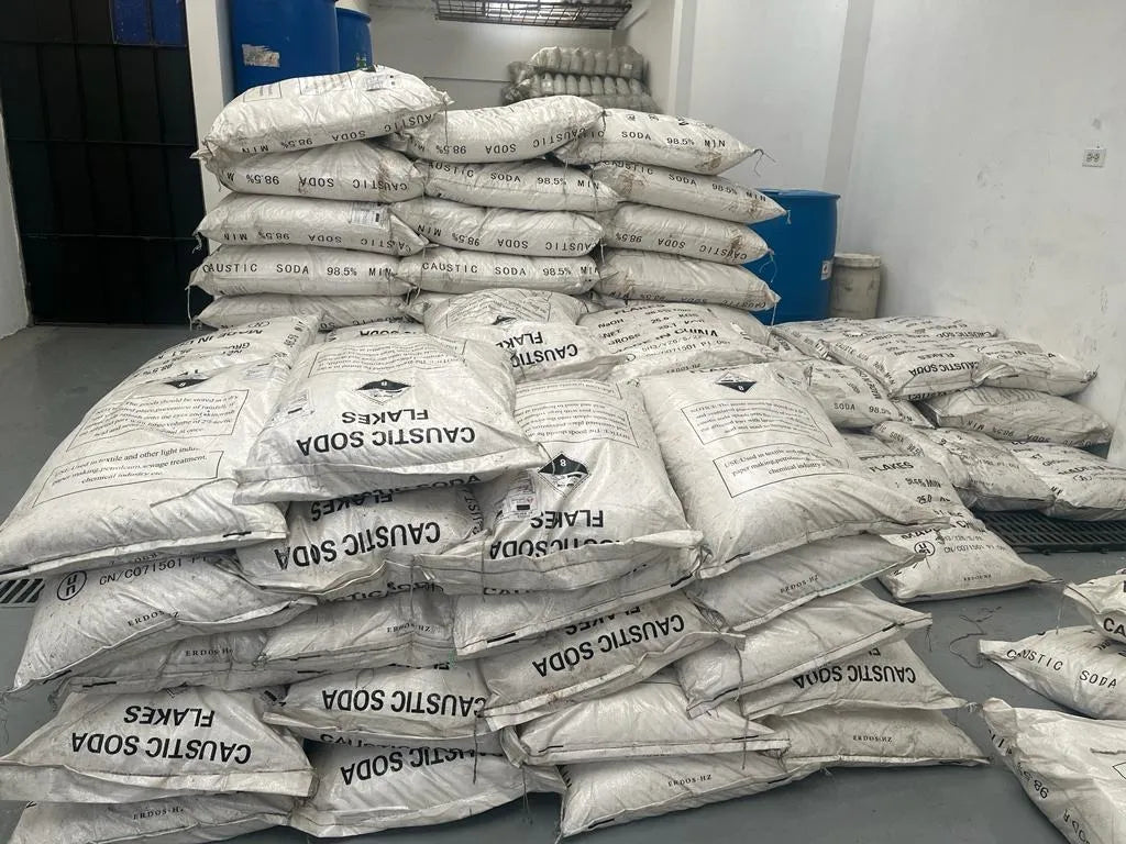 Soda Caustica Por Bulto 25 Kg