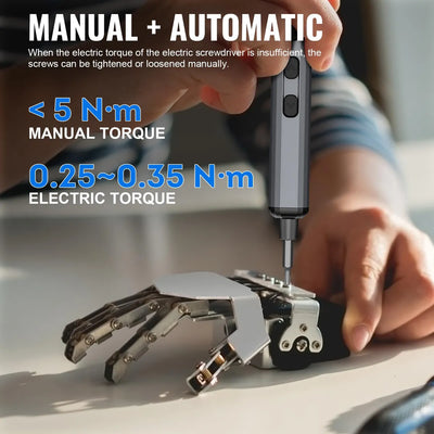 Mini Destornillador Eléctrico 3.7 V 72 En 1 Inalámbrico Port - Negro (72 Black) - Frecuencia