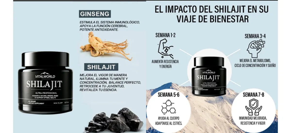 Shilajit X2 + Regalo Na