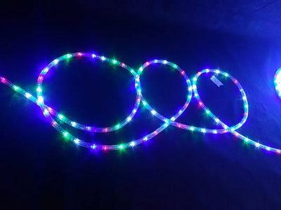 Manguera Led 3 Vias Luces Navideñas X 20mt Multicolor