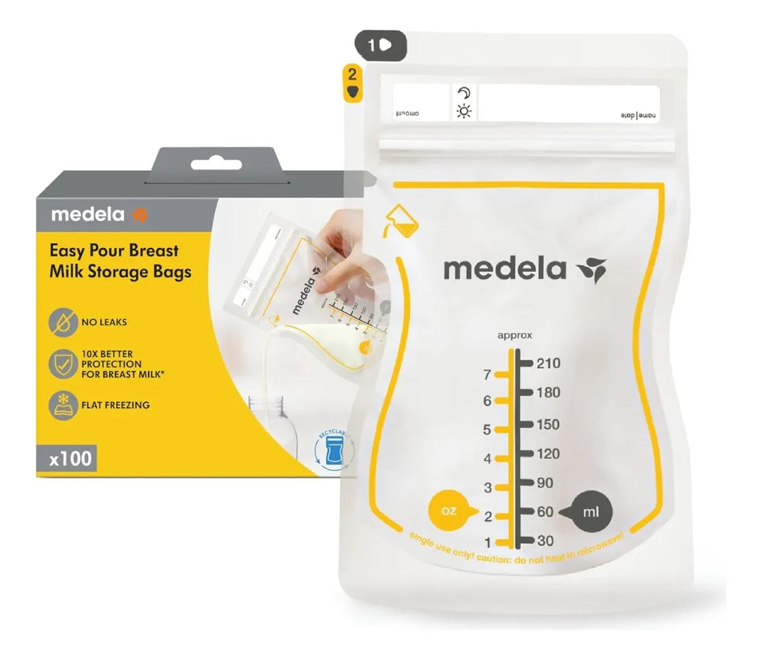 Medela Bolsas Reciclables Para Almacenar Leche Materna 100u