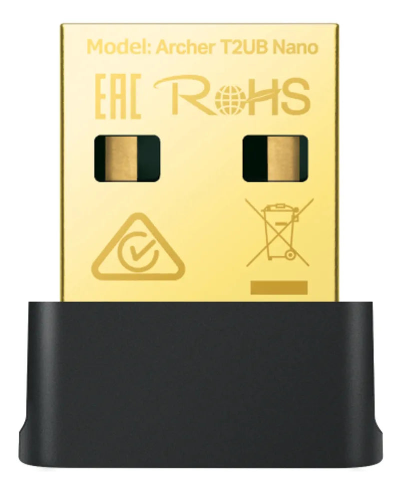 Tp-link Archer T2ub Nano, Tarjeta Usb Wifi Ac600 + Bluetooth