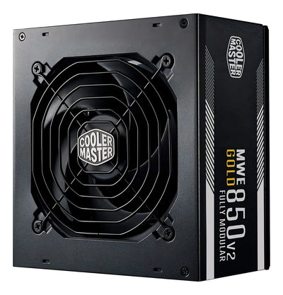 Fuente Cooler Master 850 V2 Mwe Full Modular 80 Plus Gold Color Negro