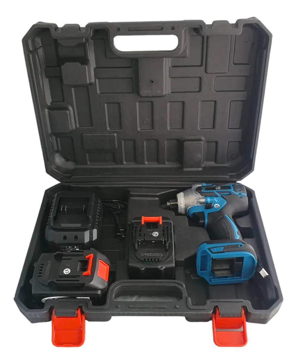 Pistola Llave Impacto Wt Inalambrica 1/2 Brushless Azul