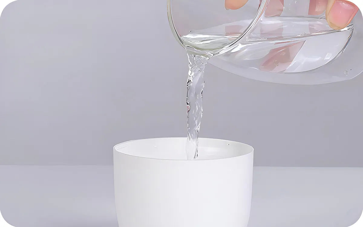 Mini humidificador de aire portátil, purificador USB, LED, 220 ml, color blanco