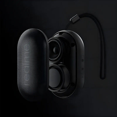 Bocina Mini Realme Bolcillo Bluetooth Speaker Portatil Color Negro