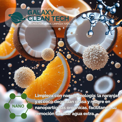 Lavado En Seco Automotriz Biodegradable Galaxy Clean 500ml