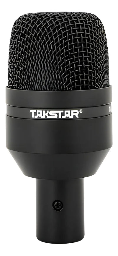 Kit de micrófono con batería Takstar Dmsd7 con funda superior, color negro
