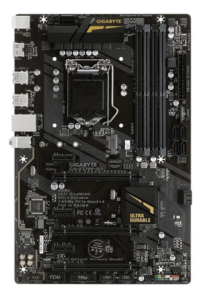 Mother Board Gigabyte Ga-z270p-d3 Lga1151, Intel Z270 Ddr4 Negro