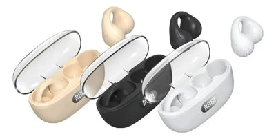 Audifono De Conduccion Osea Con Diseño Earcuff Blanco