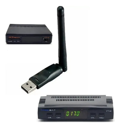 Adaptador Wifi Usb 2.4g Para Receptores Gt-media Fta Y Otras