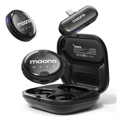 Micrófono Maono de doble solapa Wm620 Lightining para iPhone
