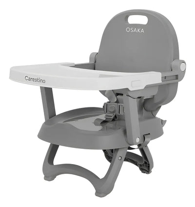 Carestino Silla De Comer Osaka Booster Color Gris