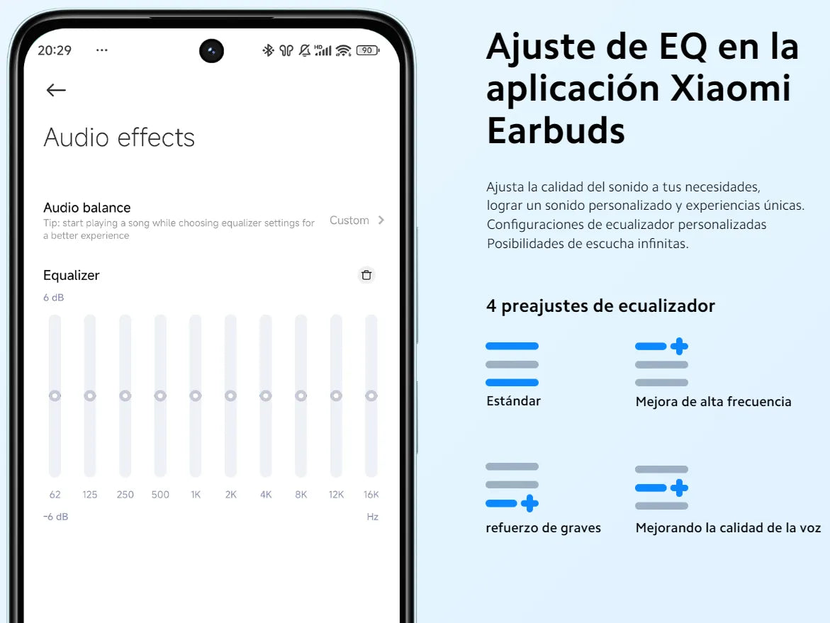 Auriculares Inalámbricos Xiaomi Redmi Buds 6 Lite Bt - White Blanco