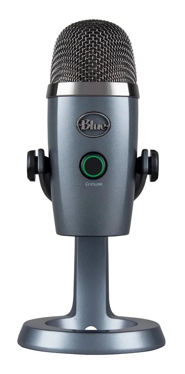 Micrófono Blue Yeti Nano Condensador Omnidireccional color shadow greyS