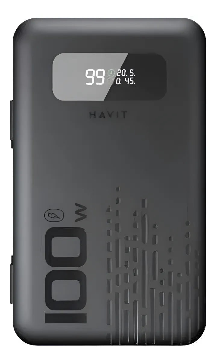 Powerbank Havit 20000 Mah Telefono Celular Portatil Tipo C Negro