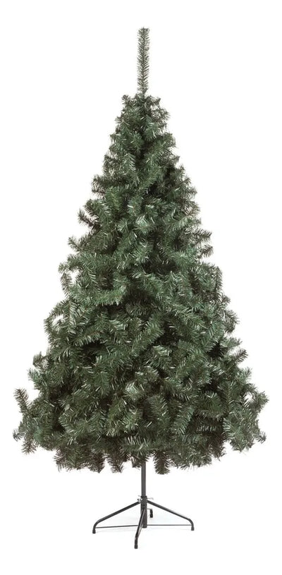 Árbol Andino 2.00m Navideño Para Decoración Muñecos Luces Verde
