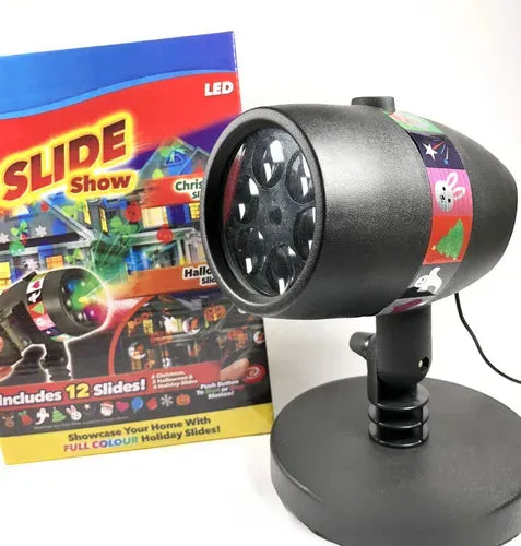 Hd Cb Proyector Led Navideño De Copos De Nieve For Multicolor