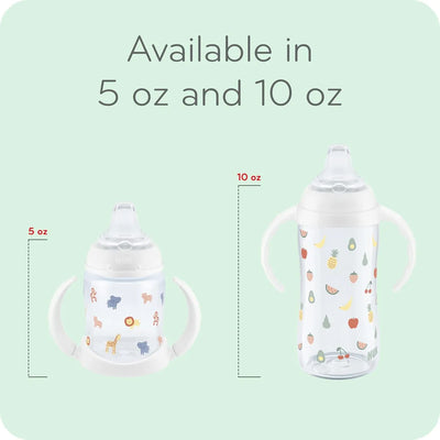 Vaso Nuk Entrenador 5 Onzas * Frutas / Boquilla Blanda Blanco