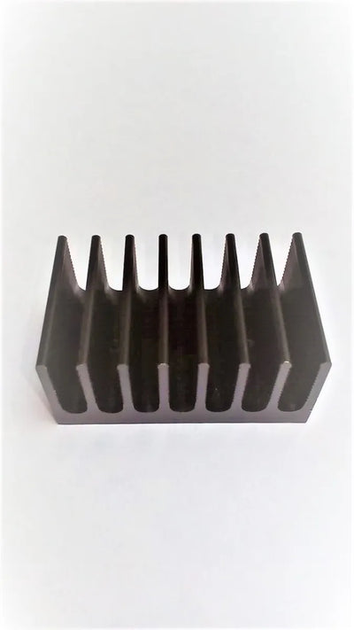 Disipador De Calor Acanalado, Aluminio Diversas Aplicaciones