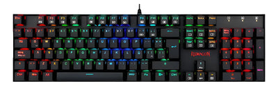 Teclado Gamer Mitra K551-rgb Negro Español Alámbrico