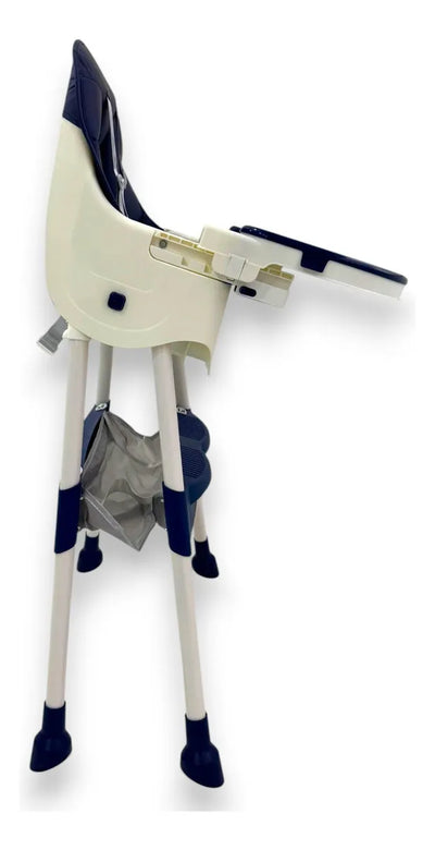 Silla De Comer 3 En 1 Kidshop Cy006 Plegable Azul