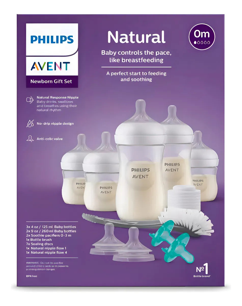 Set Recién Nacido Avent Natural Response 17pz