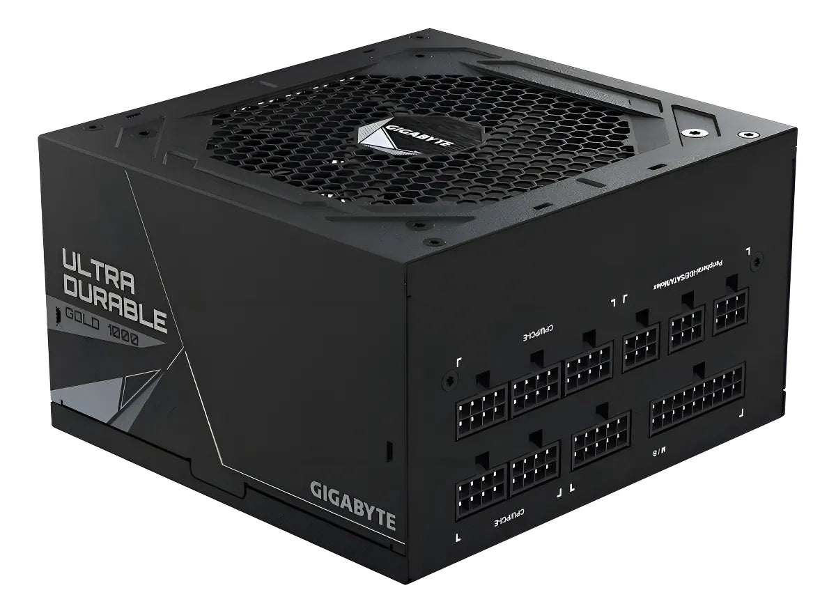 Fuente De Poder Pc 1000w Gamer Gigabyte Ud1000gm 80 Plus Gold Modular Gp-Ud1000gm Color Negro
