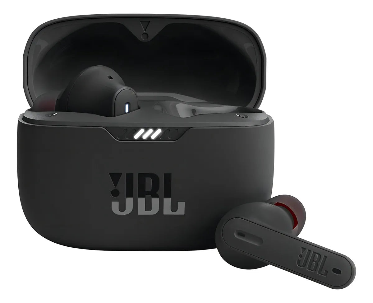 Auriculares In-ear Inalámbricos Jbl Tws Tune 235nc Negro Con Luz Led