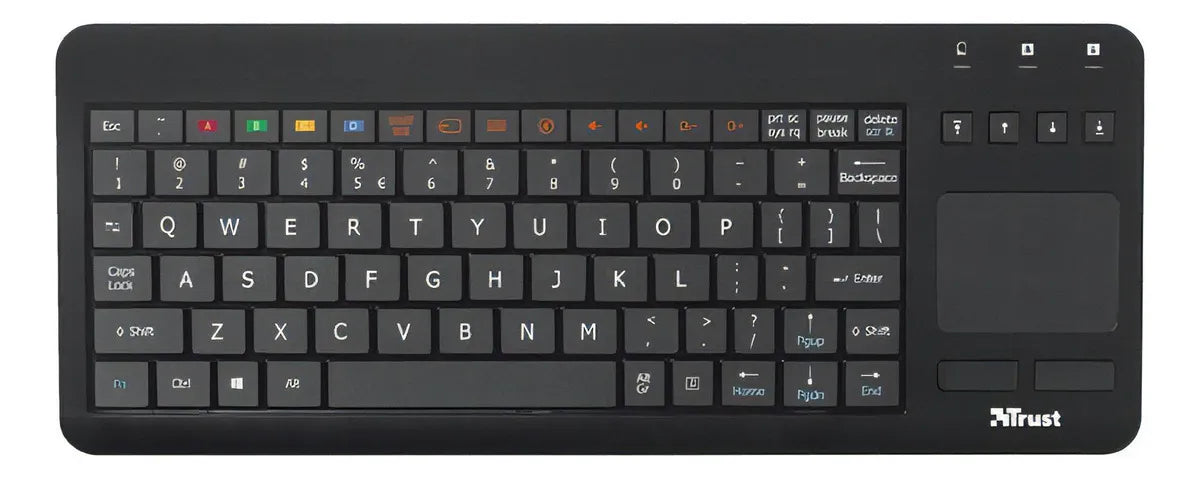 Teclado Trust Sento Para Smart Tv Samsung Color Del Teclado Negro