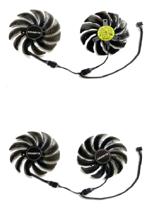 2 Ventiladores Para Tarjeta Video Gigabyte Rtx2060 Gtx 1660