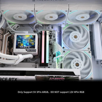 Refrigeración Líquida Thermalright Mjolnir Visión 360 Led Blanco