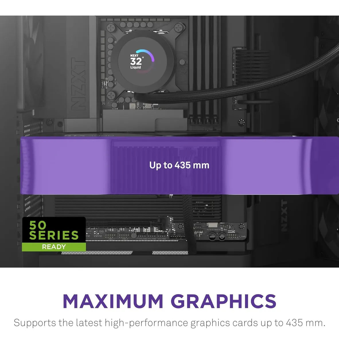 Nzxt H9 Flow (2025) Large Dual-chamber Atx Mid-tower Ai...