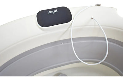 Bañera Bebe Plegable Portátil Lee Priori Color Gris Gris