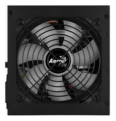 Fuente De Poder Gamer Aerocool Dorado 750w 80 Gold Argb Color Negro