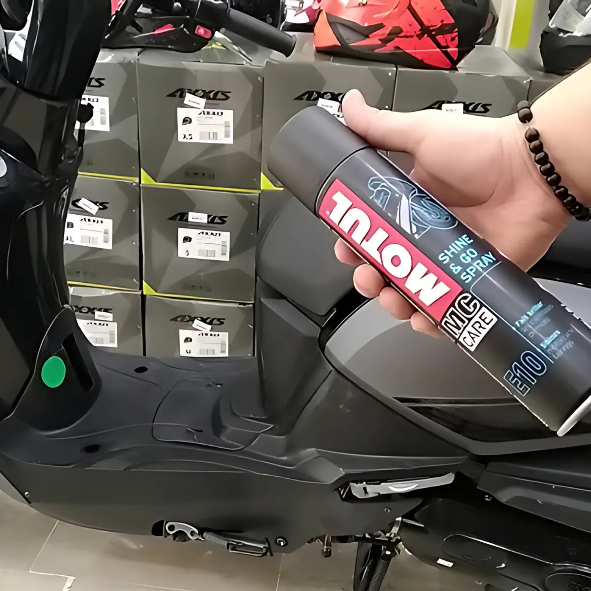 Lavado En Seco Motul E9 Wash Y Silicona E10 Brillo