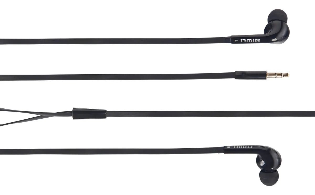 Fone de ouvido in-ear Aiwa Awb60 negro