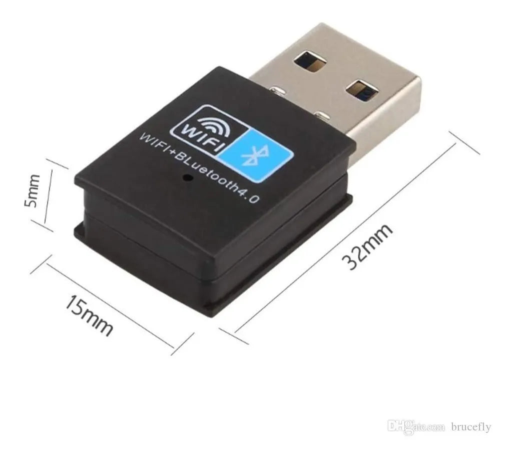 Wifi Y Bluetooth 4.0 150mbps Mini Tarjeta Red Usb