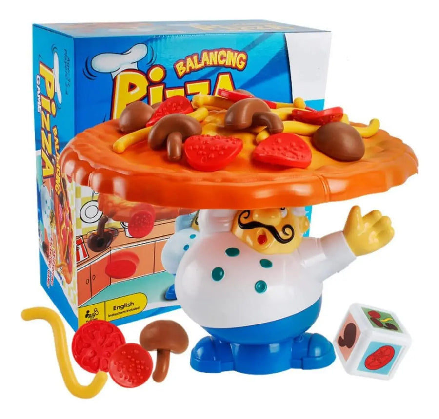 Juego De Mesa De Pizza De Equilibrio