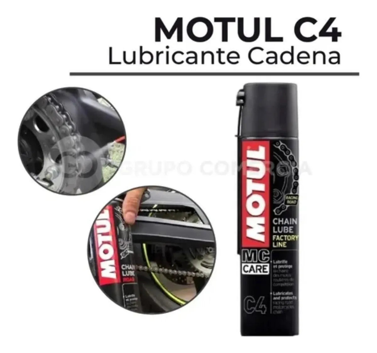 Kit Limpieza Motos 4 Productos Mantenimiento