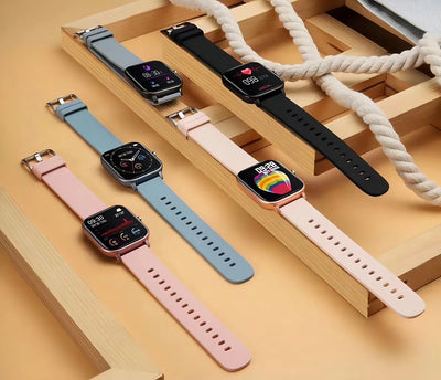 Smartband Colmi P Series P8 display de 1.69" con correa de silicona - color rose pink