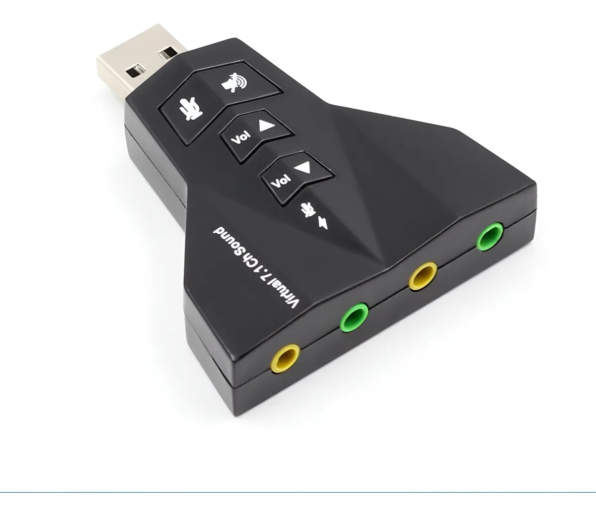 Tarjeta Sonido Usb 7.1 Virtual