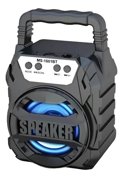 Parlante Portatil Bluetooth Multimedia Micro Sd Usb Radio Color1