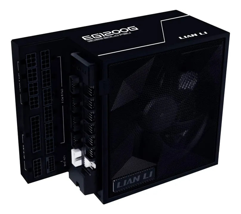 Fuente De Poder Lian Li 1200w Atx Edge Gold Negro Modular