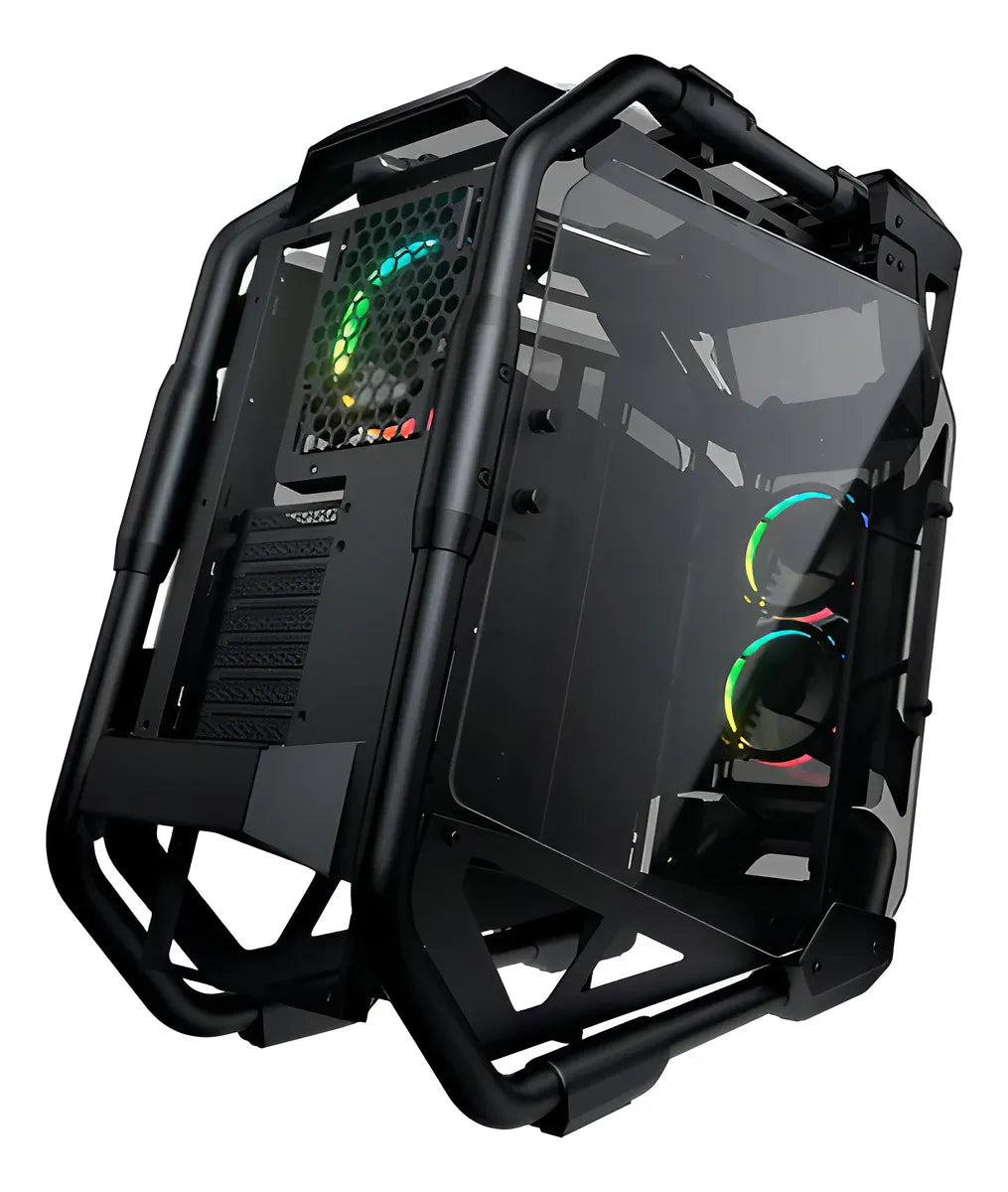Armario Gamer, modelo Cratus - Ref.385LMS0.0001 Color Negro