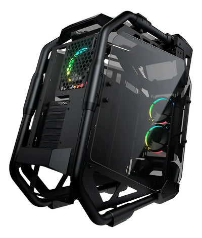 Armario Gamer, modelo Cratus - Ref.385LMS0.0001 Color Negro